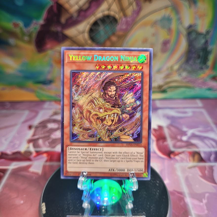 Yellow Dragon Ninja [SHVA-EN013] Secret Rare