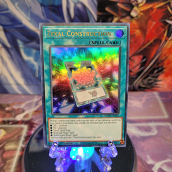 An Ultra Rare "Zexal Construction" card from the Yugioh 2022 Tin of the Pharaoh's Gods Set. 