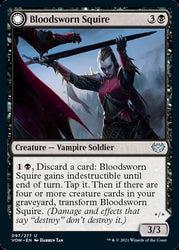 Bloodsworn Squire // Bloodsworn Knight [Innistrad: Crimson Vow] Magic: The Gathering