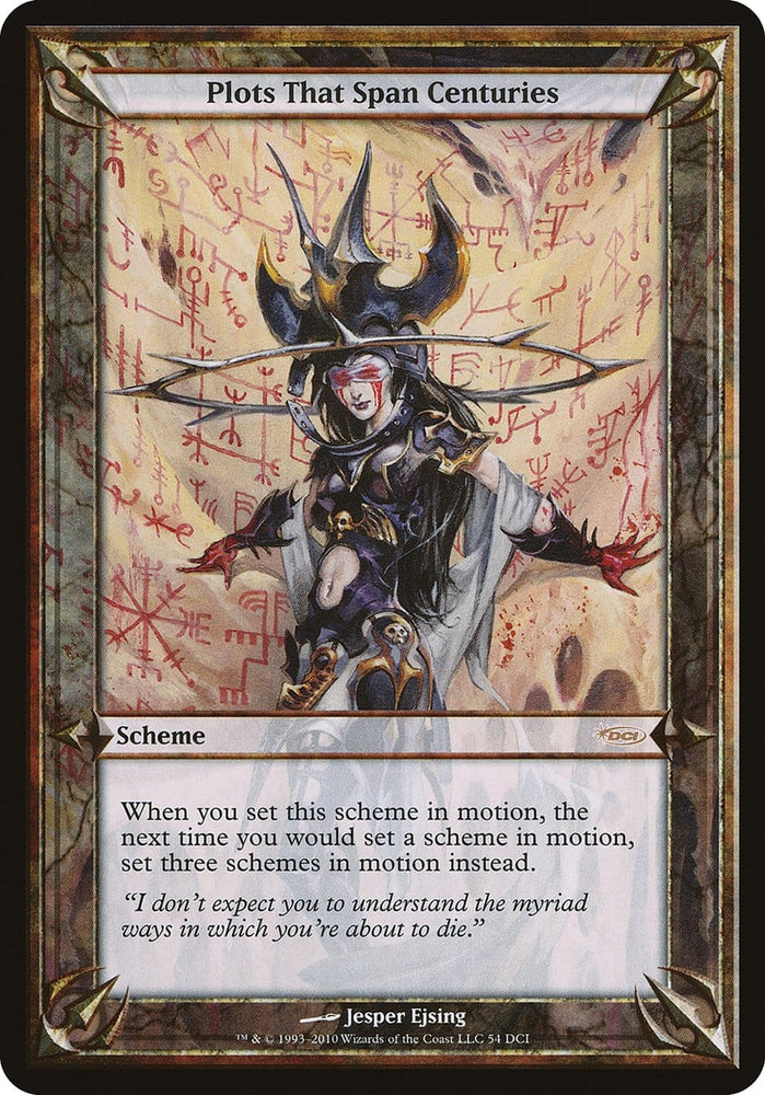 Plots That Span Centuries (Schemes) [Promotional Schemes] Magic: The Gathering