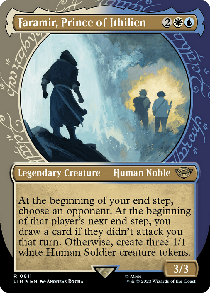 Faramir, Prince of Ithilien (Showcase) (Surge Foil) [The Lord of the Rings: Tales of Middle-Earth] Magic: The Gathering