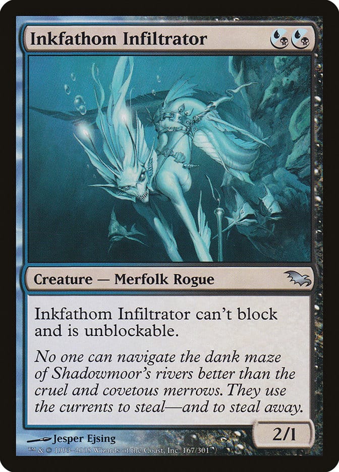 Inkfathom Infiltrator [Shadowmoor] Magic: The Gathering