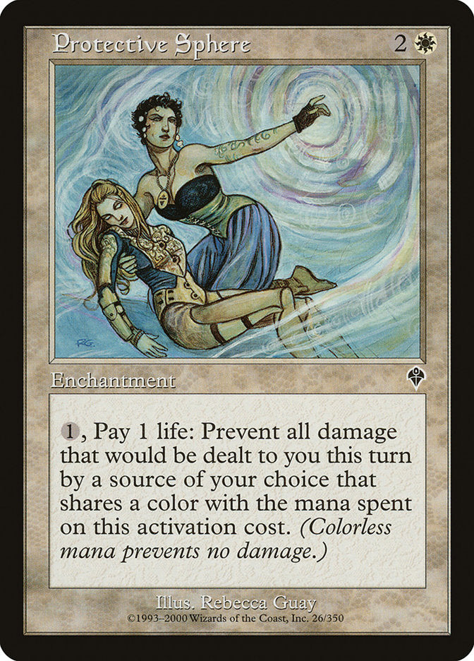 Protective Sphere [Invasion] Magic: The Gathering