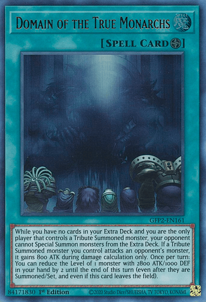 Domain of the True Monarchs [GFP2-EN161] Ultra Rare - Yugioh Cards For Your TCG Needs!