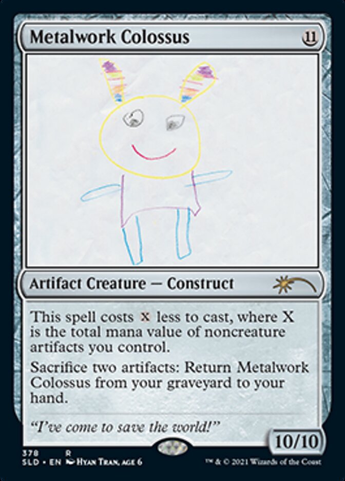 Metalwork Colossus (378) [Secret Lair Drop Series] Magic: The Gathering