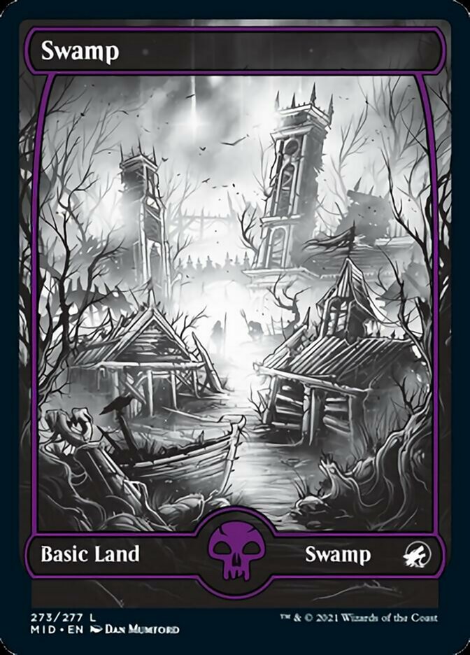 Swamp (273) [Innistrad: Midnight Hunt] Magic: The Gathering