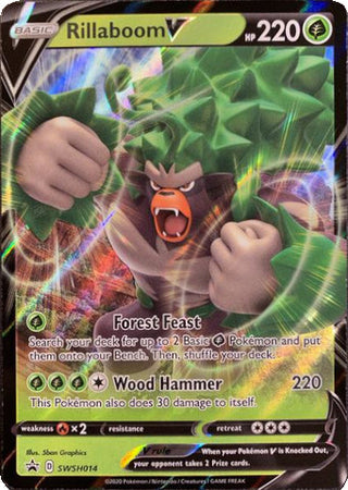 Rillaboom V (SWSH014) [Sword & Shield: Black Star Promos] Pokémon