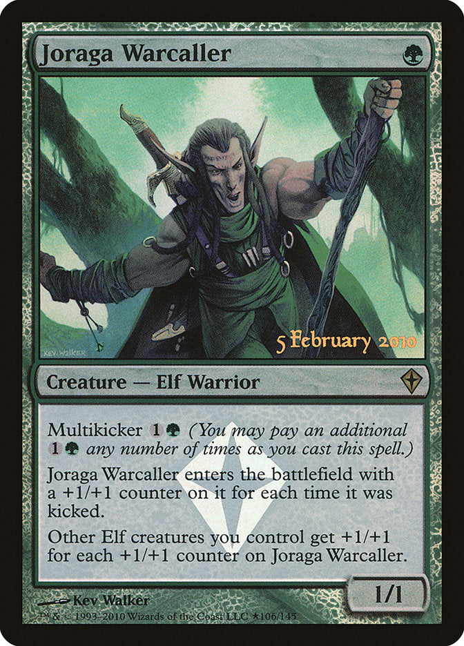 Joraga Warcaller (Prerelease) [Worldwake Promos] Magic: The Gathering