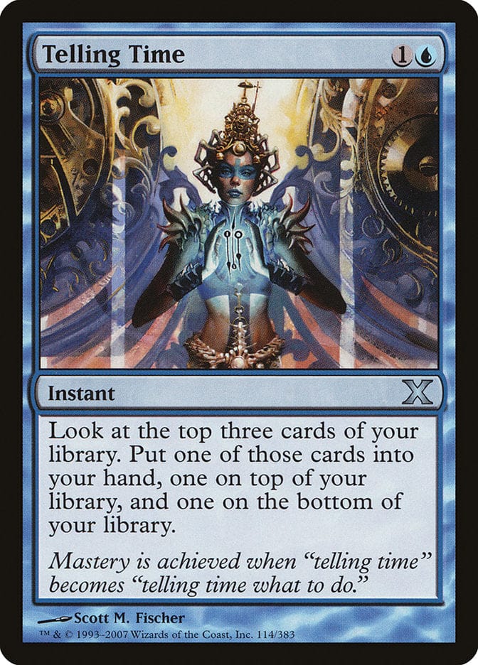 Telling Time [Tenth Edition] Magic: The Gathering