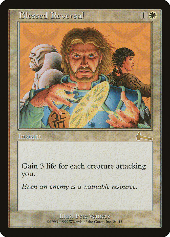 Blessed Reversal [Urza's Legacy] Magic: The Gathering