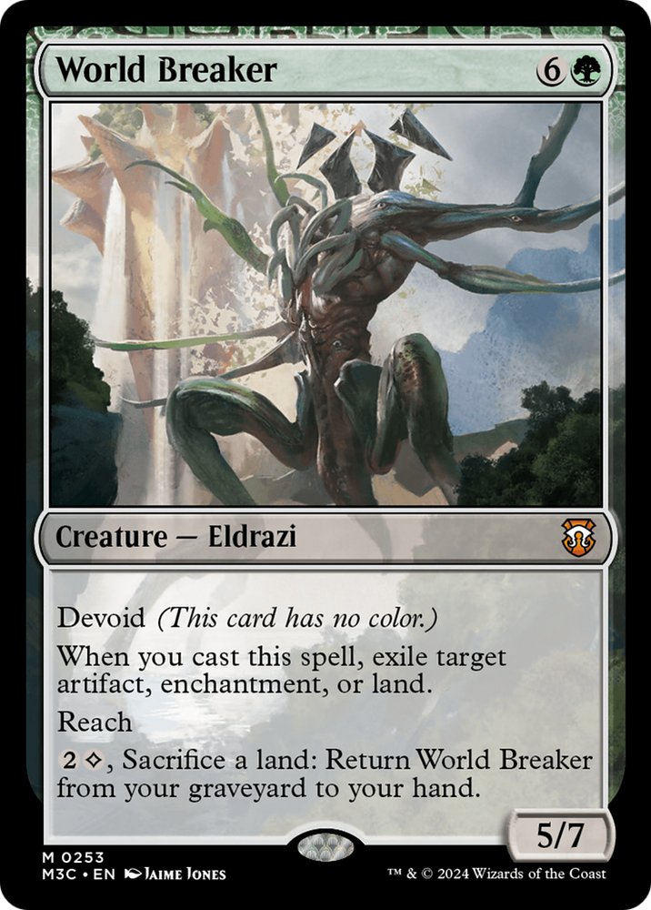 World Breaker (Ripple Foil) [Modern Horizons 3 Commander] Magic: The Gathering