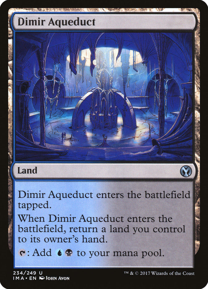 Dimir Aqueduct [Iconic Masters] Magic: The Gathering