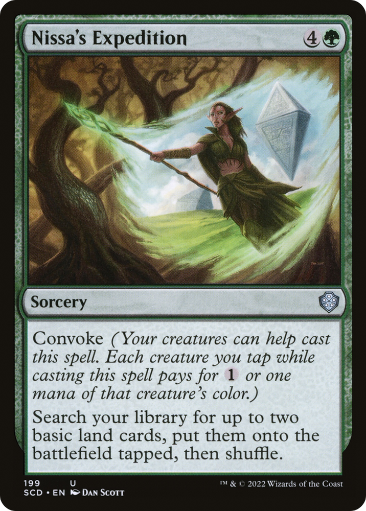 Nissa's Expedition [Starter Commander Decks] Magic: The Gathering