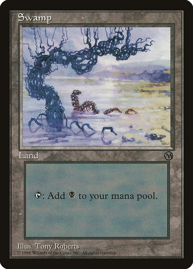 Swamp (3) [Arena League 1996] Magic: The Gathering