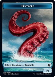 Tentacle // Satyr Double-Sided Token [Theros Beyond Death Tokens] Magic: The Gathering