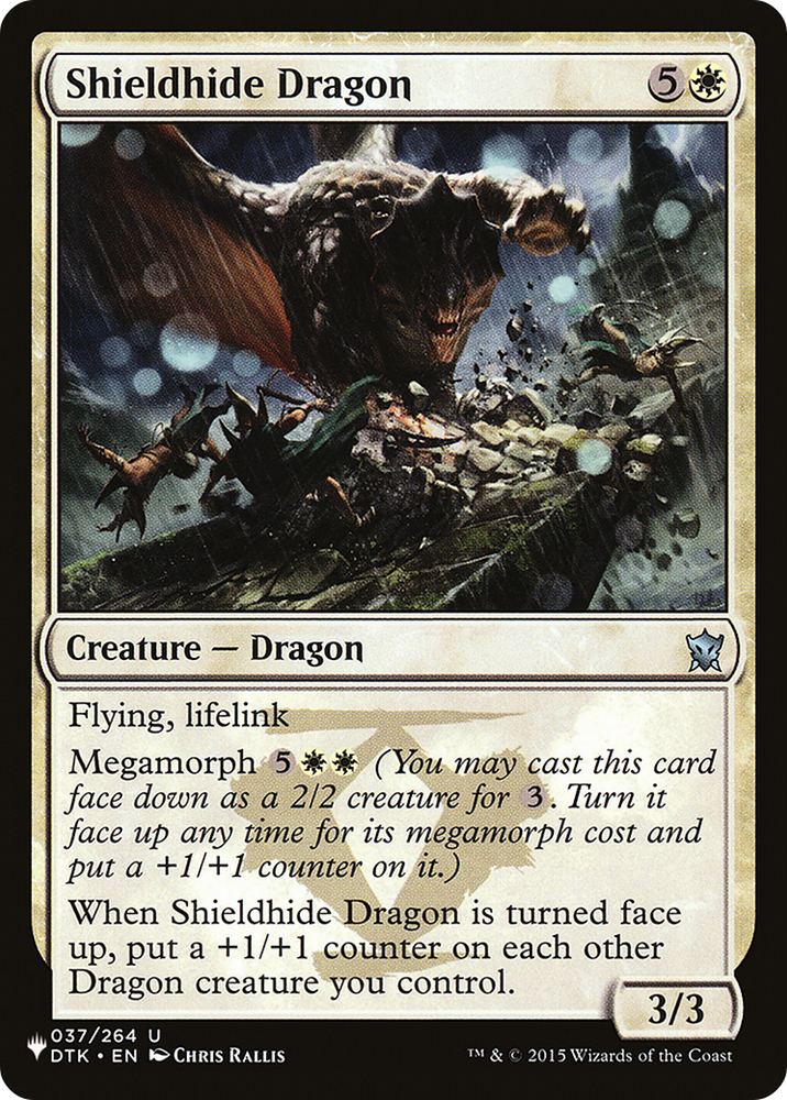 Shieldhide Dragon [The List] Magic: The Gathering