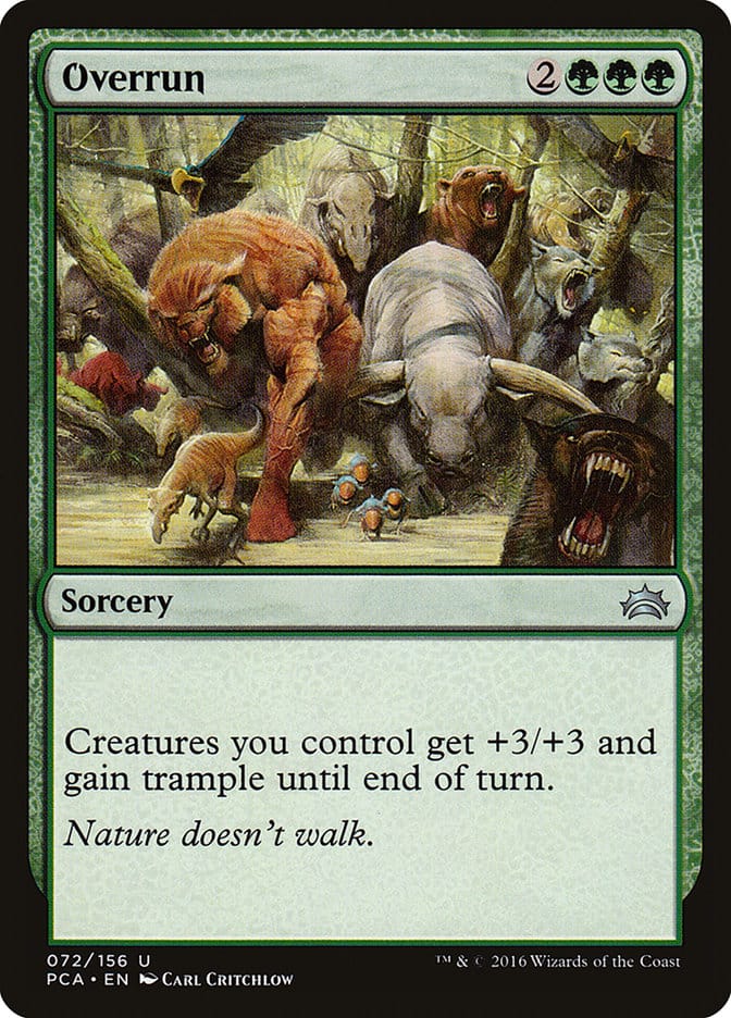 Overrun [Planechase Anthology] Magic: The Gathering