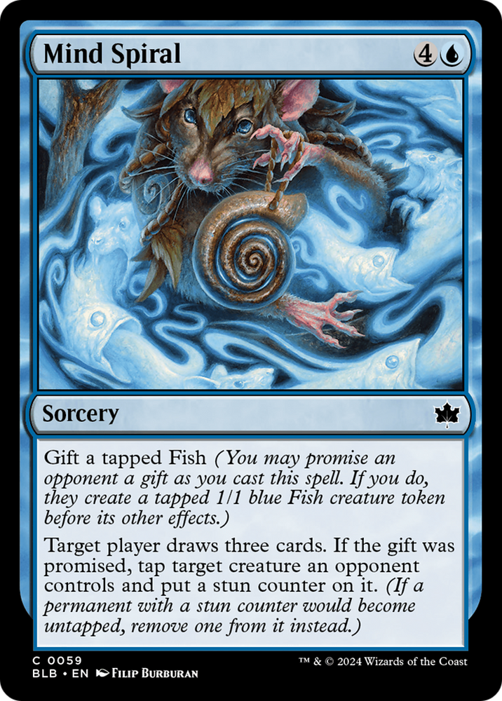 Mind Spiral [Bloomburrow] Magic: The Gathering