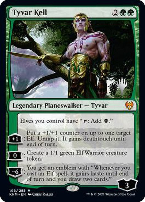 Tyvar Kell (Promo Pack) [Kaldheim Promos] Magic: The Gathering