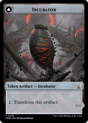 Incubator // Phyrexian (18) Double-Sided Token [March of the Machine Tokens] Magic: The Gathering