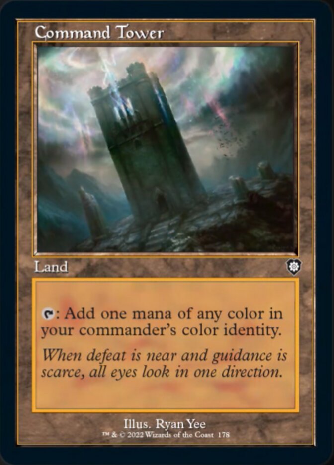 Command Tower (Retro) [The Brothers' War Commander] Magic: The Gathering