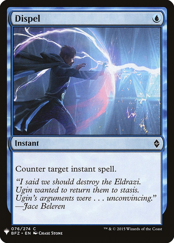 Dispel [Mystery Booster] Magic: The Gathering