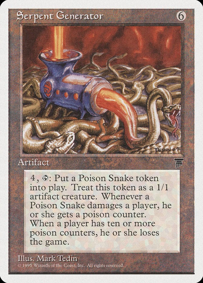 Serpent Generator [Chronicles] Magic: The Gathering