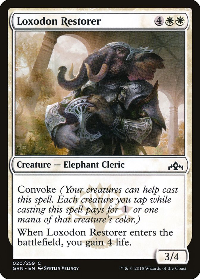 Loxodon Restorer [Guilds of Ravnica] Magic: The Gathering