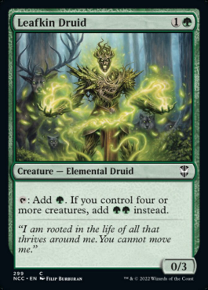 Leafkin Druid [Streets of New Capenna Commander] Magic: The Gathering