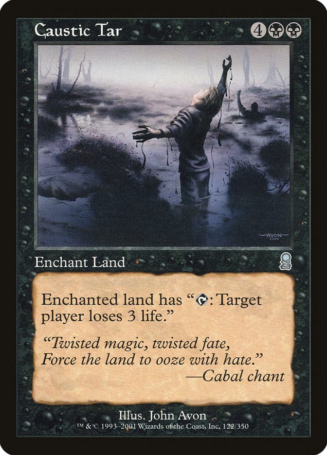 Caustic Tar [Odyssey] Magic: The Gathering