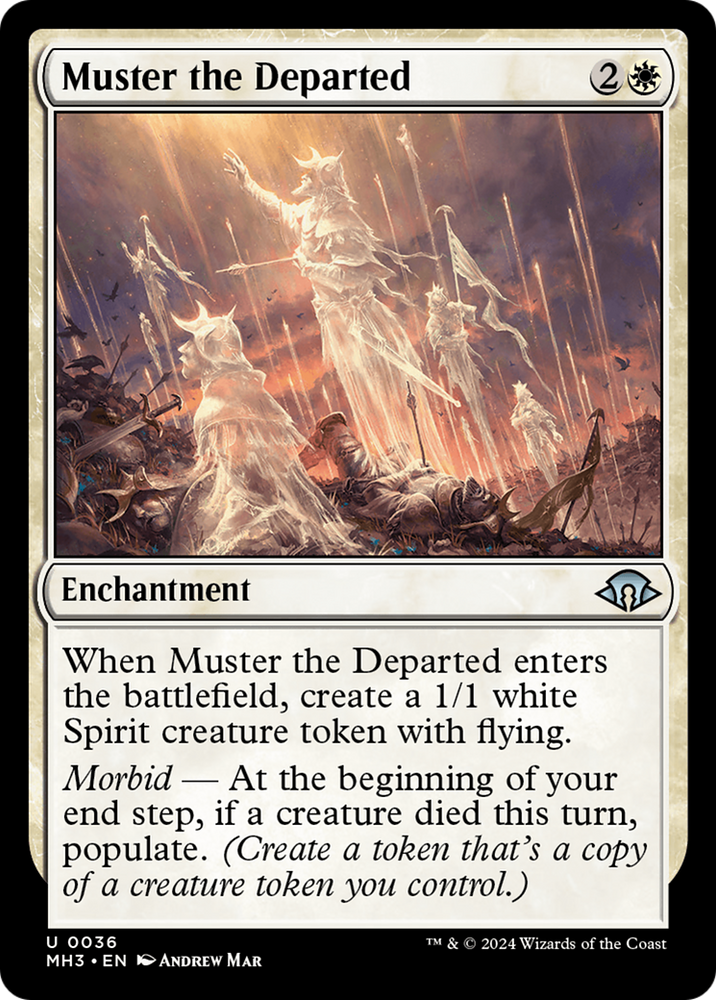 Muster the Departed [Modern Horizons 3] Magic: The Gathering