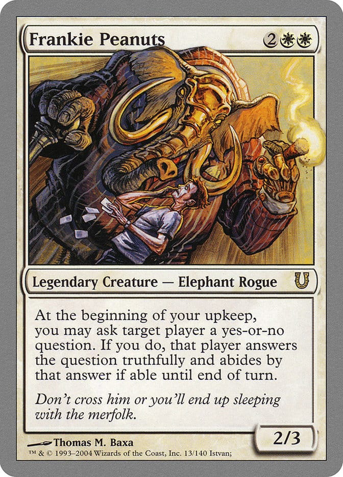 Frankie Peanuts [Unhinged] Magic: The Gathering