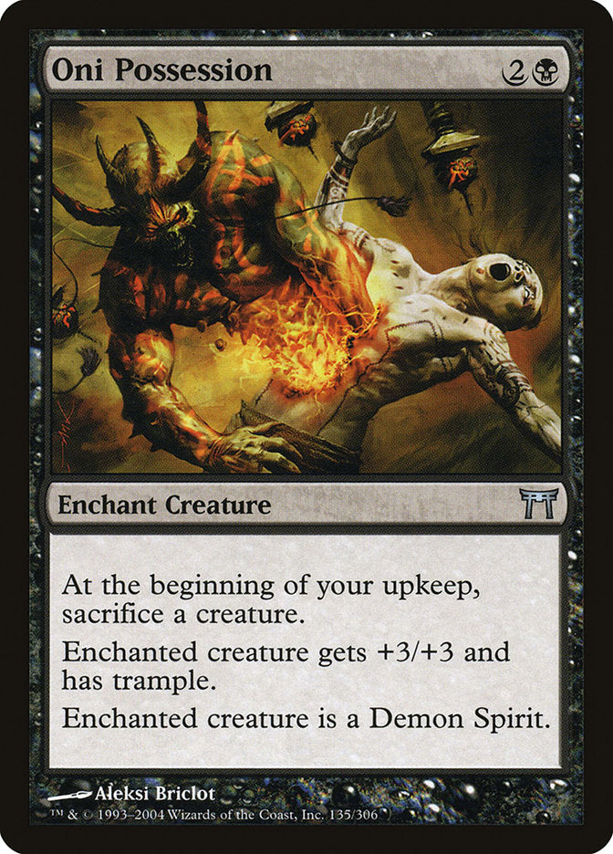 Oni Possession [Champions of Kamigawa] Magic: The Gathering