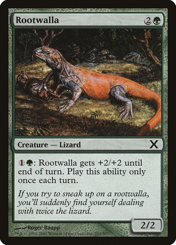 Rootwalla [Tenth Edition] Magic: The Gathering