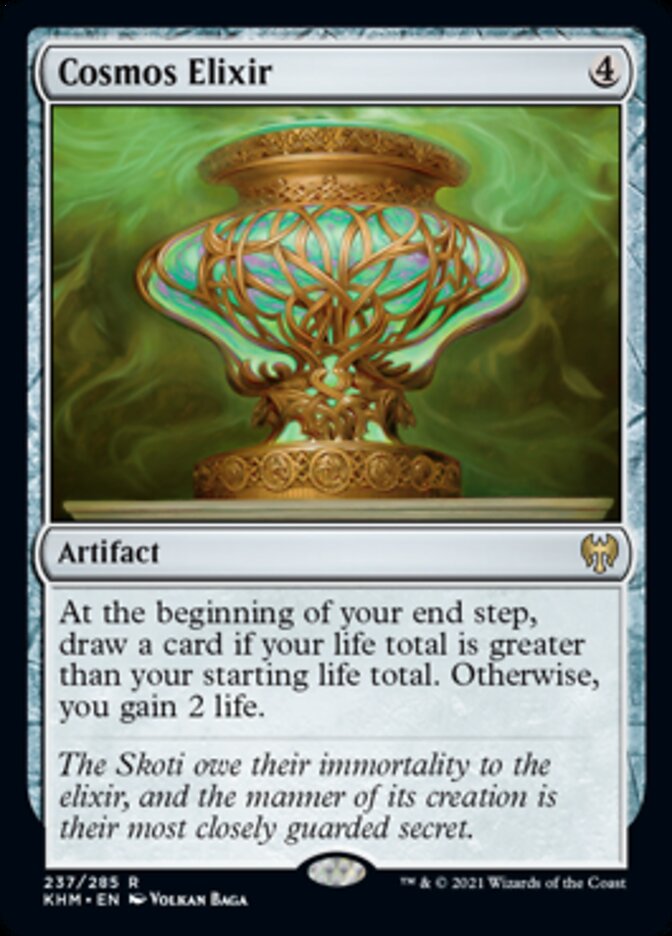 Cosmos Elixir [Kaldheim] Magic: The Gathering