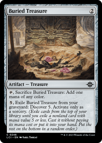 Buried Treasure [The Lost Caverns of Ixalan] Magic: The Gathering