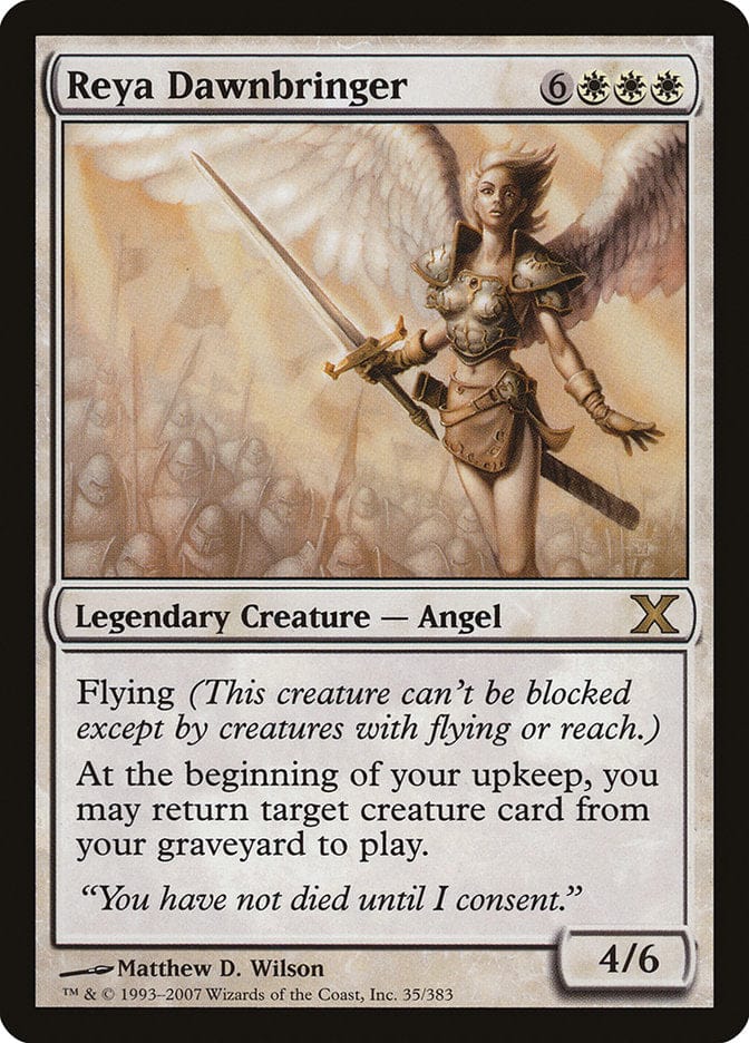 Reya Dawnbringer [Tenth Edition] Magic: The Gathering
