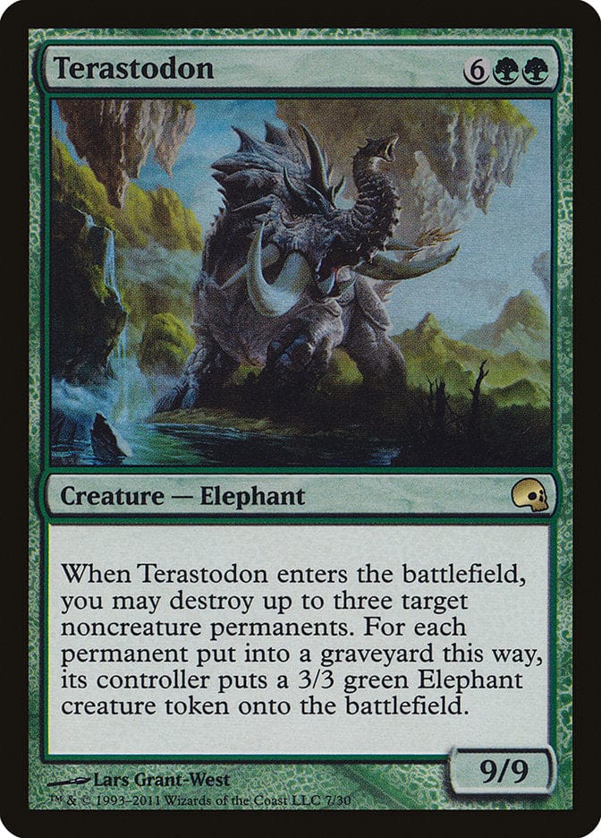 Terastodon [Premium Deck Series: Graveborn] Magic: The Gathering