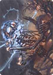 Lightning Skelemental // Lightning Skelemental [Modern Horizons Art Series] Magic: The Gathering