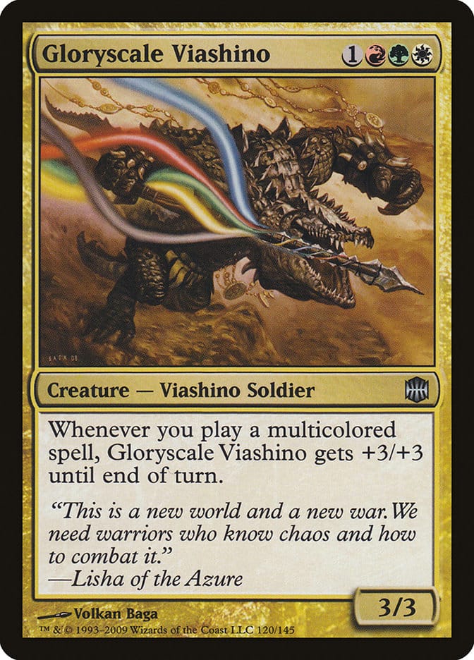Gloryscale Viashino [Alara Reborn] Magic: The Gathering