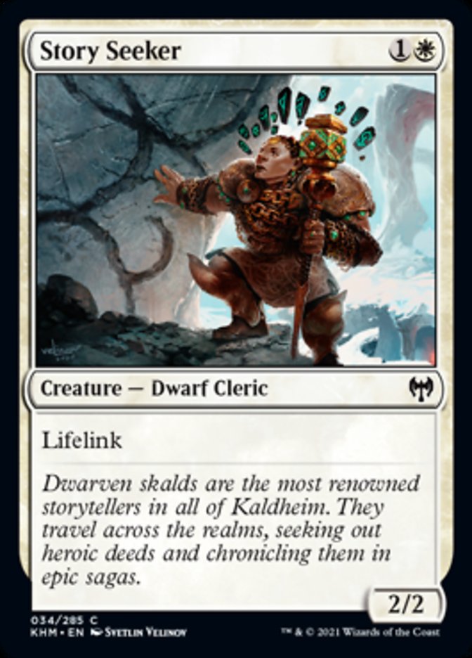 Story Seeker [Kaldheim] Magic: The Gathering