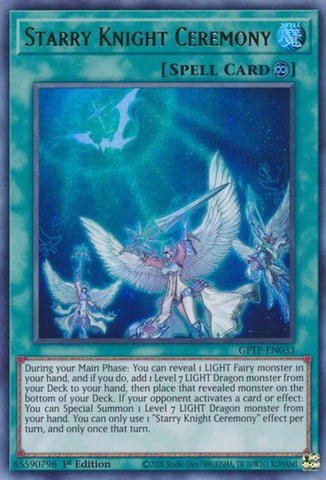 Starry Knight Ceremony [GFTP-EN033] Ultra Rare - Yugioh Cards For Your TCG Needs!