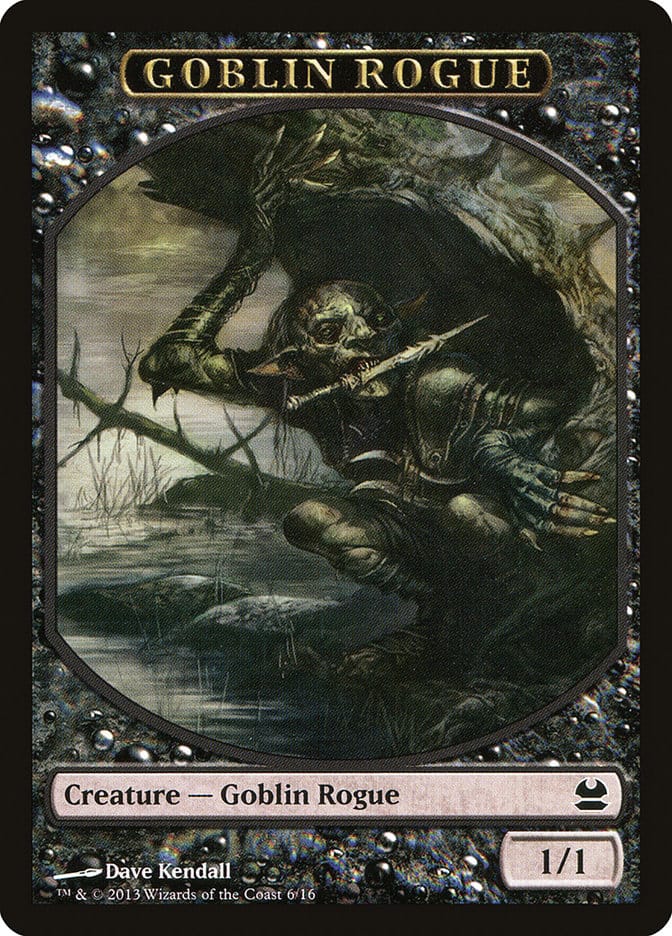 Goblin Rogue Token [Modern Masters Tokens] Magic: The Gathering