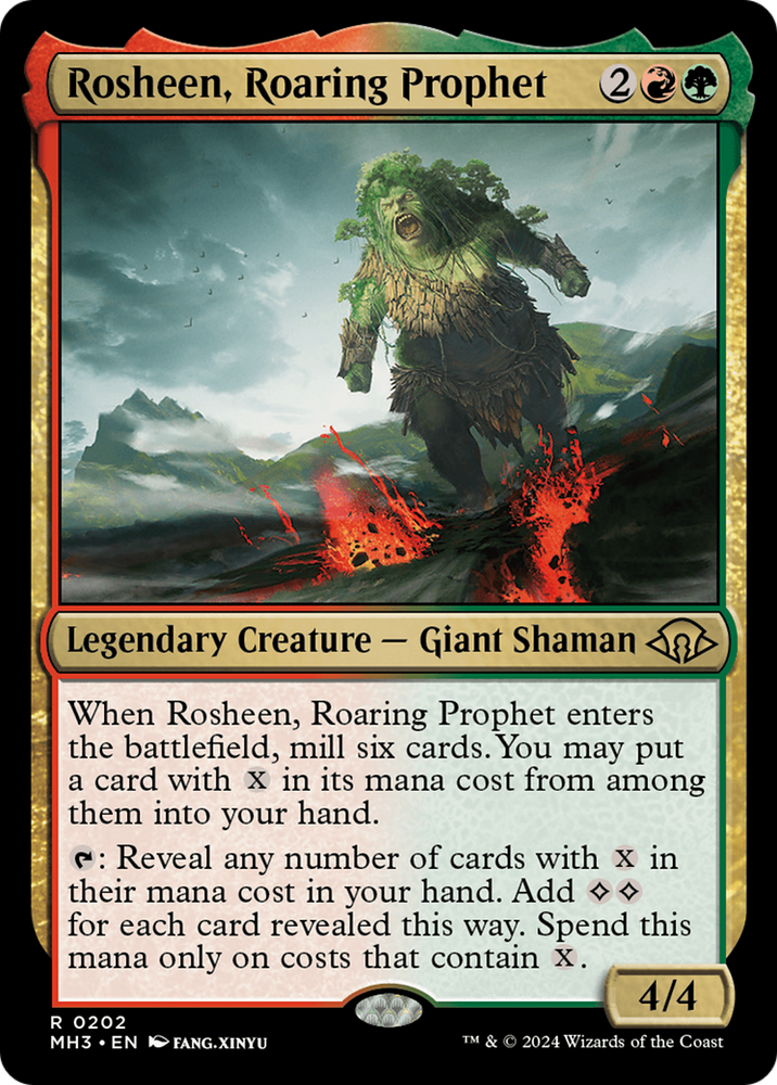 Rosheen, Roaring Prophet [Modern Horizons 3] Magic: The Gathering