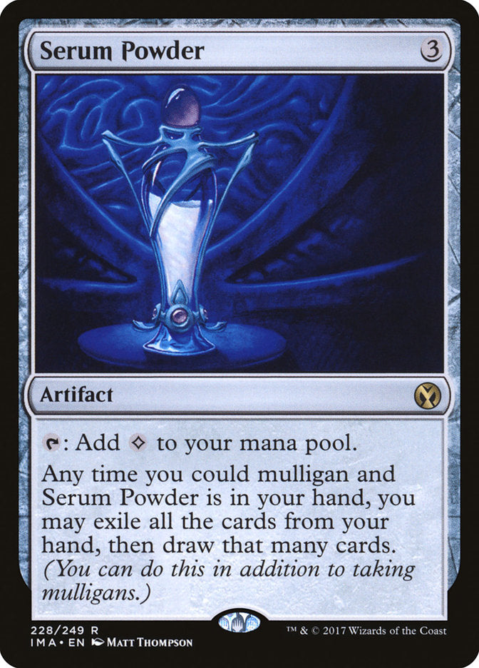 Serum Powder [Iconic Masters] Magic: The Gathering