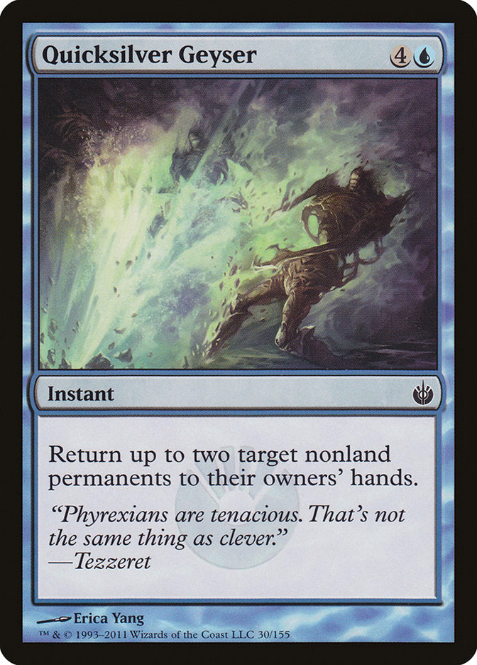 Quicksilver Geyser [Mirrodin Besieged] Magic: The Gathering