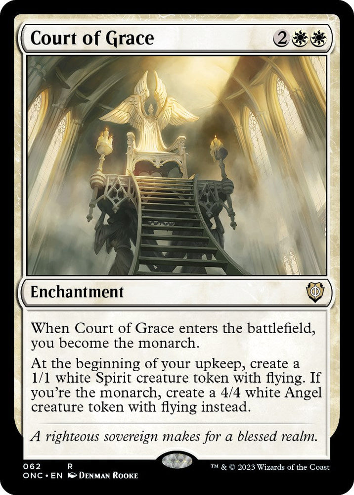 Court of Grace [Phyrexia: All Will Be One Commander] Magic: The Gathering