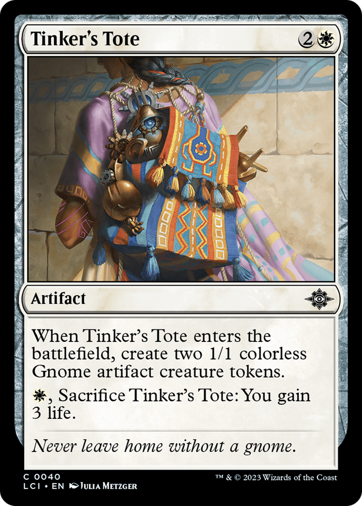 Tinker's Tote [The Lost Caverns of Ixalan] Magic: The Gathering