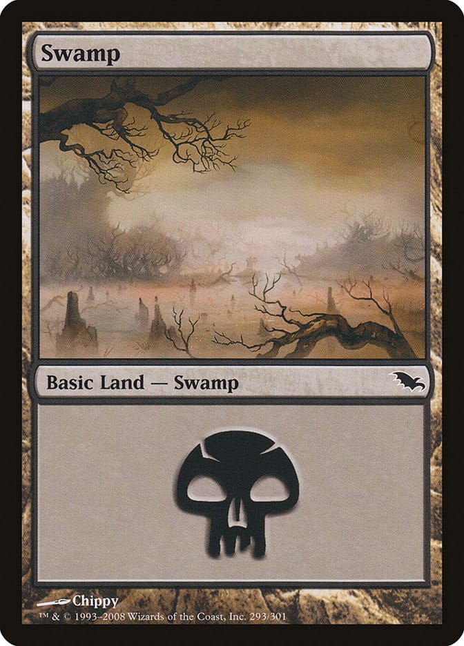 Swamp (293) [Shadowmoor] Magic: The Gathering