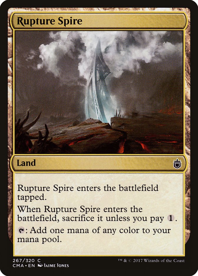 Rupture Spire [Commander Anthology] Magic: The Gathering